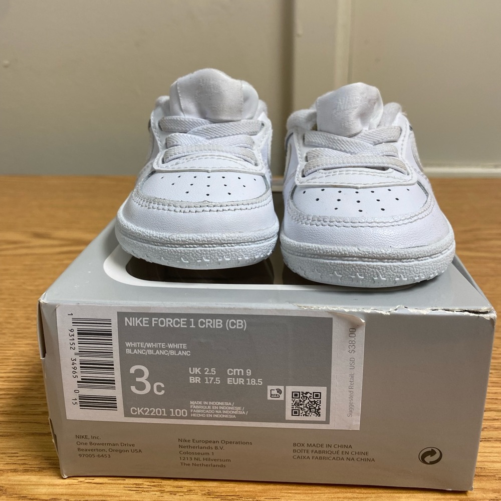 Nike Force 1 Crib
Baby Bootie
